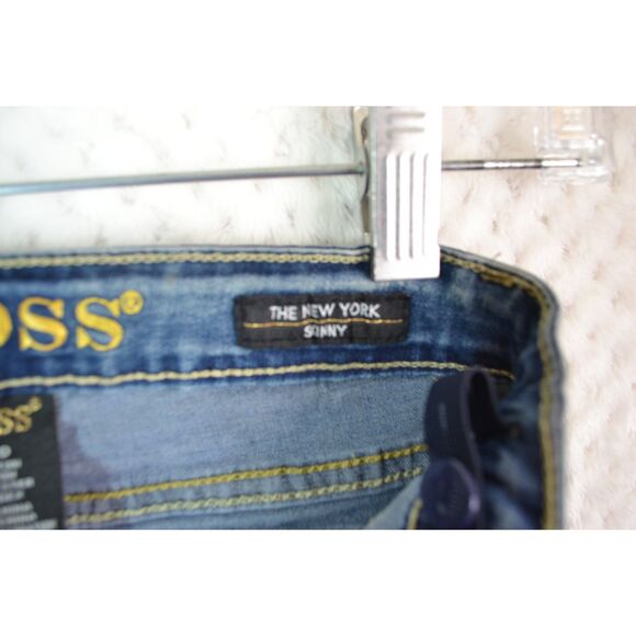 Vigoss The New York Skinny Girls 10 Medium Wash Distressed Jeans - Picture 8 of 15